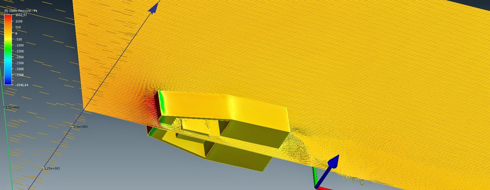 Engine bay undertray aerodynamics — photograph
