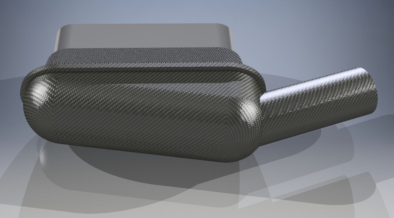 Airbox static flow CFD analysis — photograph