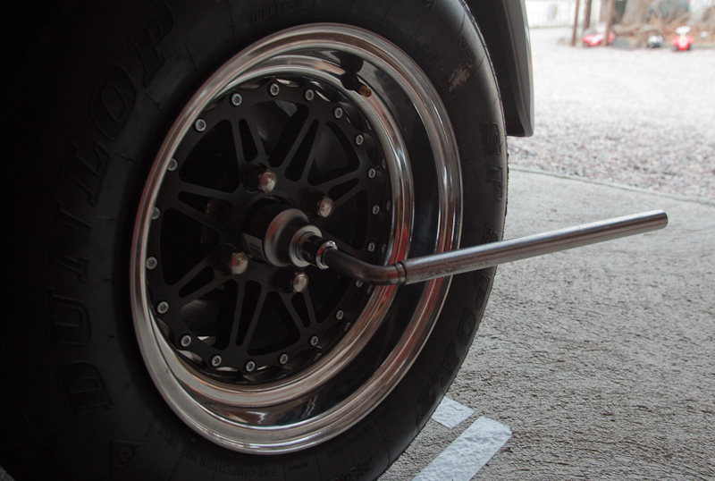 Rear hub nuts