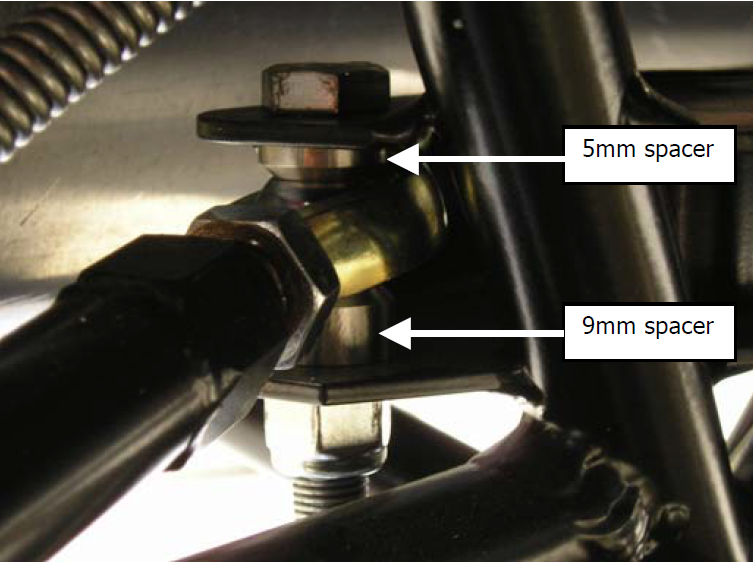 Rear bump steer