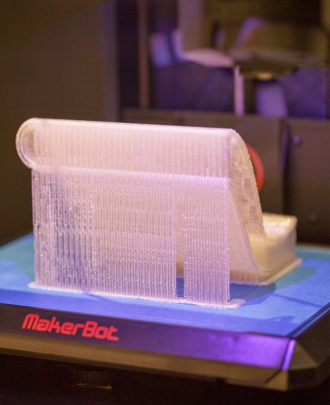 3D printed cold air intake — photograph