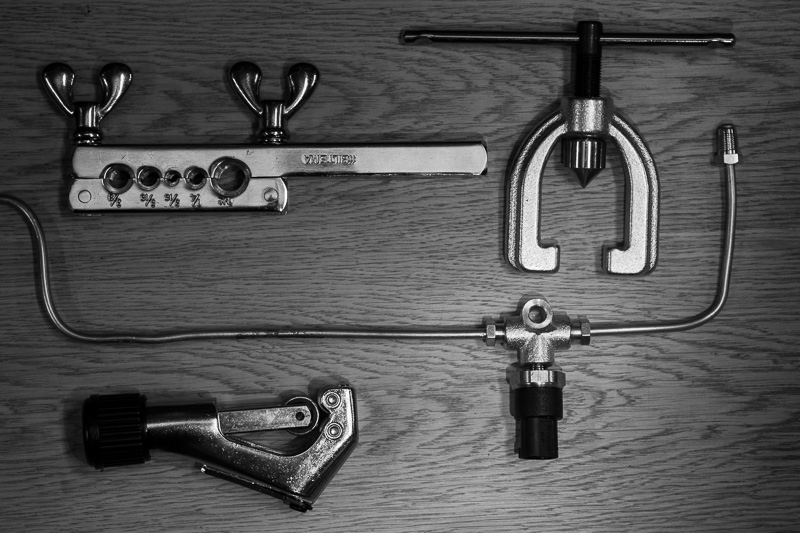 Brake pressure sensor — photograph